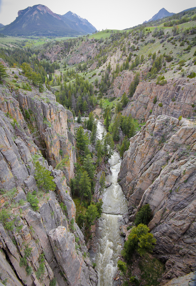 wyoming, chief joseph scenic byway, clarks fork canyon, travel, road trip